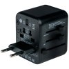 Verbatim Adapter podróżny EU/UK/US2xUSB-A/USB-C PD 20W UTA-02 czarny/black 49544